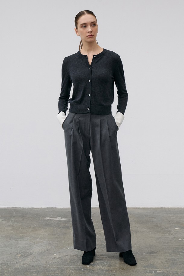 RENEJ - 롱/미디팬츠 - Wide Two-Turk Trousers