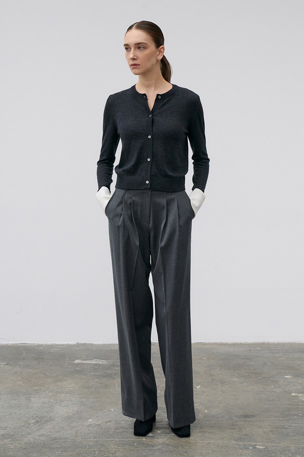 RENEJ - 롱/미디팬츠 - Wide Two-Turk Trousers