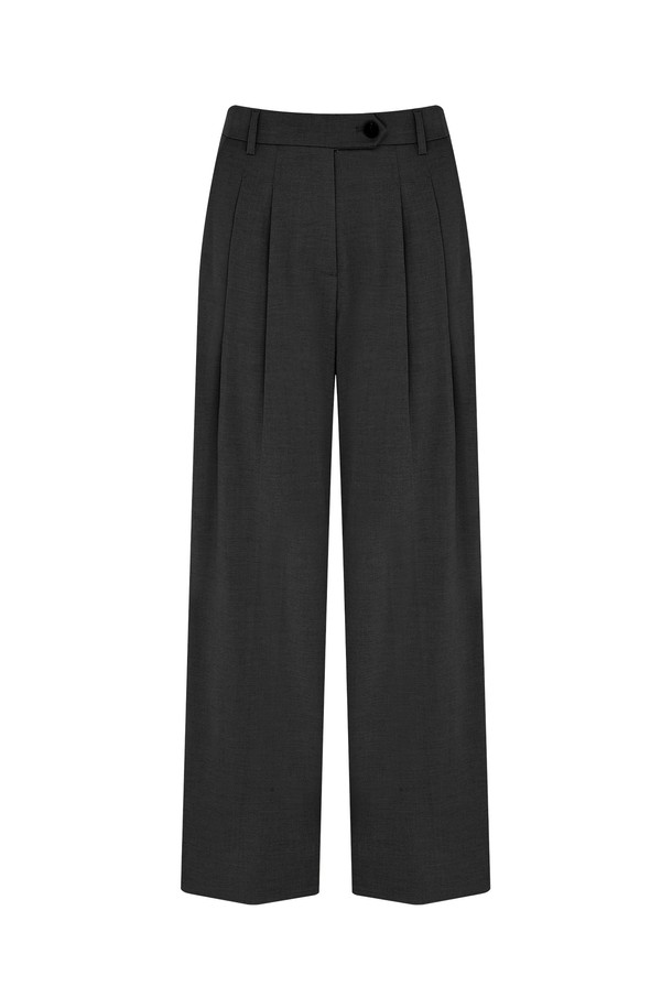 RENEJ - 롱/미디팬츠 - Wide Two-Turk Trousers