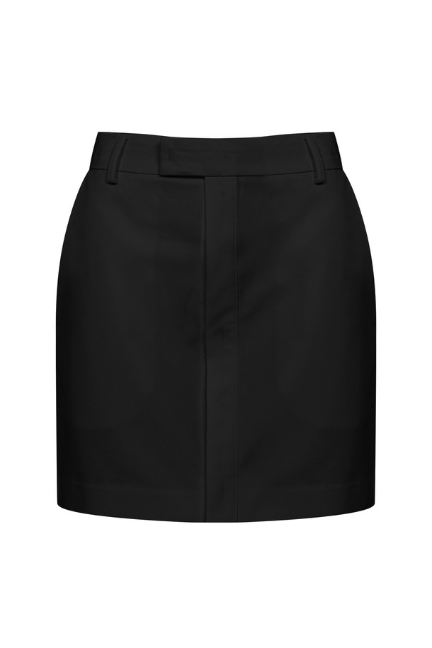 RENEJ - 미니스커트 - Hidden Button Skirt