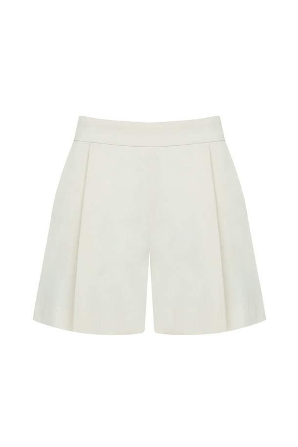 RENEJ - 쇼트팬츠 - Pleat Half pants