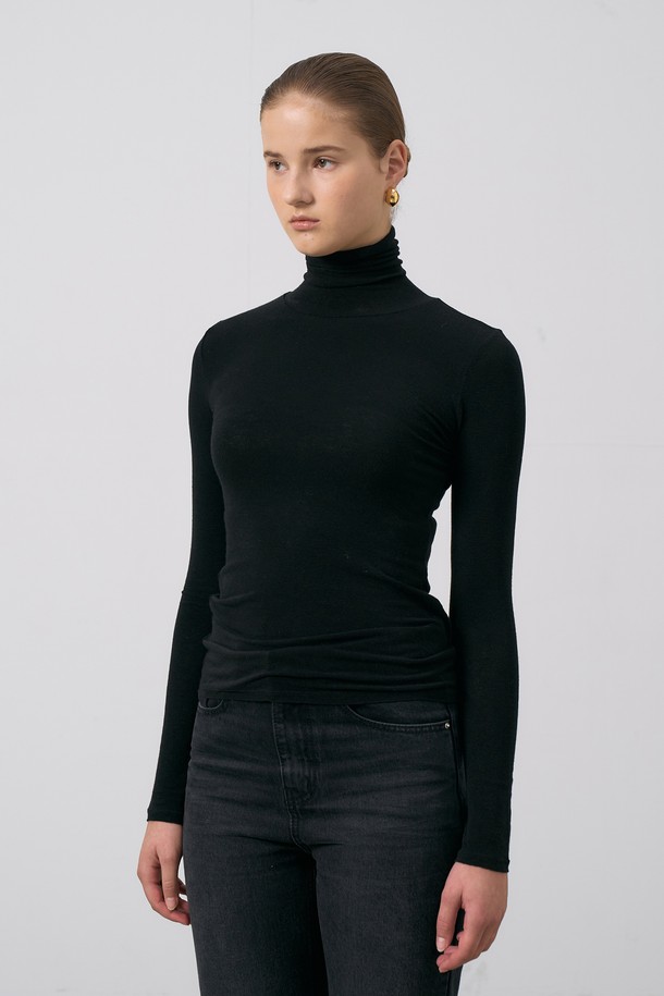 RENEJ - 긴소매 티셔츠 - Wool Turtleneck T-shirt(23AW)