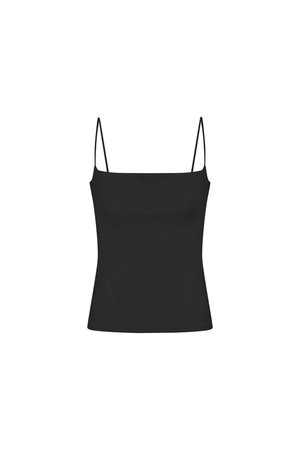 RENEJ - 민소매티셔츠 - Sleeveless Thin T-shirt