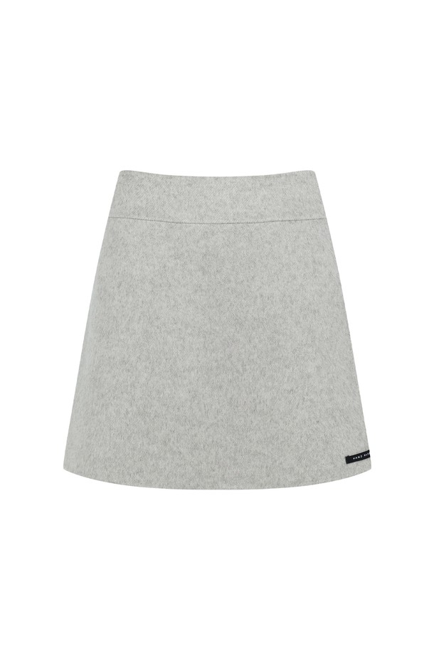 RENEJ - 미니스커트 - [HANDMADE] Alpaca Blended Skirt