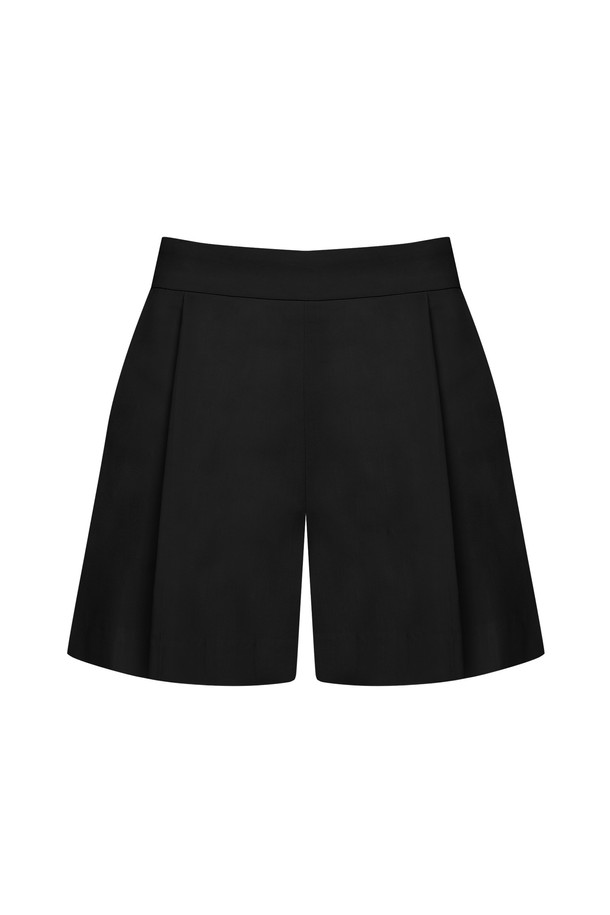 RENEJ - 쇼트팬츠 - Pleat Half pants