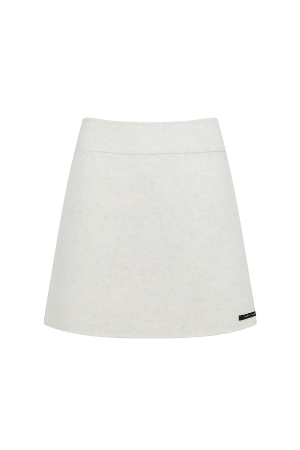 RENEJ - 미니스커트 - [HANDMADE] Alpaca Blended Skirt