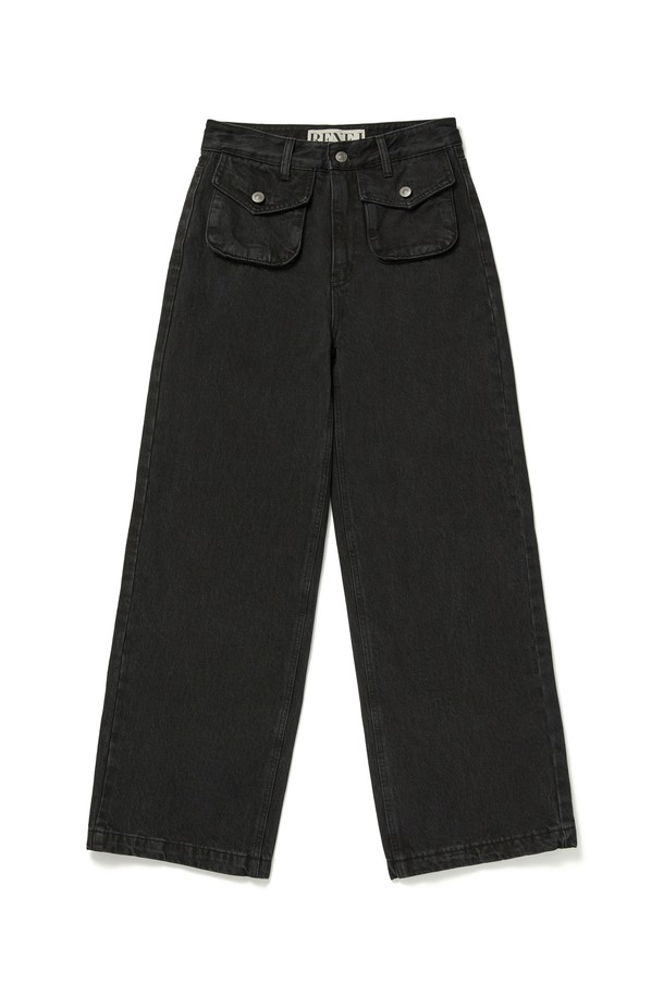 RENEJ - 데님 - Two-pocket Denim Pants