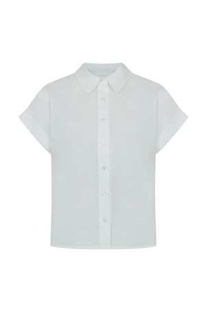 Roll-up Cotton Shirt