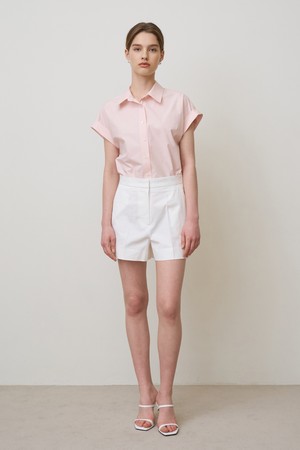 Roll-up Cotton Shirt