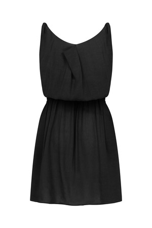 Drape Shirring Dress