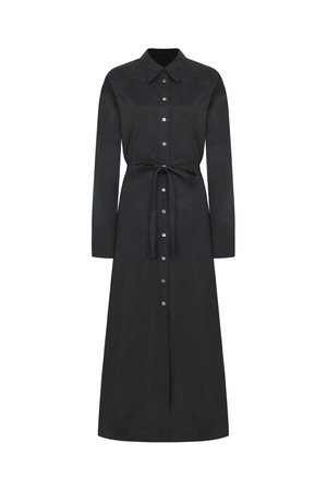 Button-up Collar Shirt dress