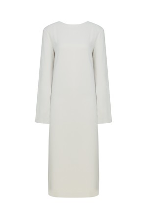 Boat Neck Midi Dress(23AW)