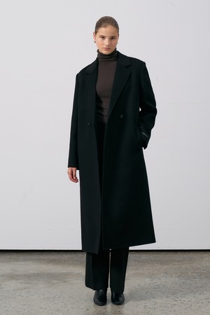 [HANDMADE] Wool Double Long Coat