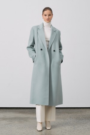 [HANDMADE] Wool Double Long Coat