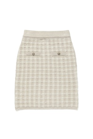 Tweed Pocket Skirt