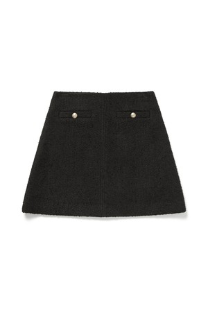 Tweed Short Skirt