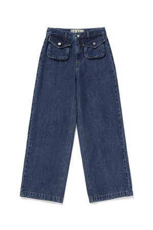 Two-pocket Denim Pants