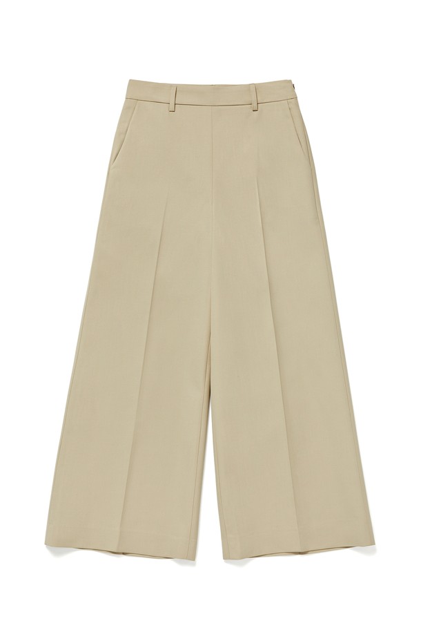 RENEJ - 롱/미디팬츠 - Classic Low Wide Pants