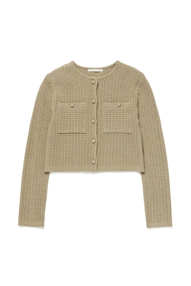 RENEJ - 자켓 - Knit Cotton Jacket