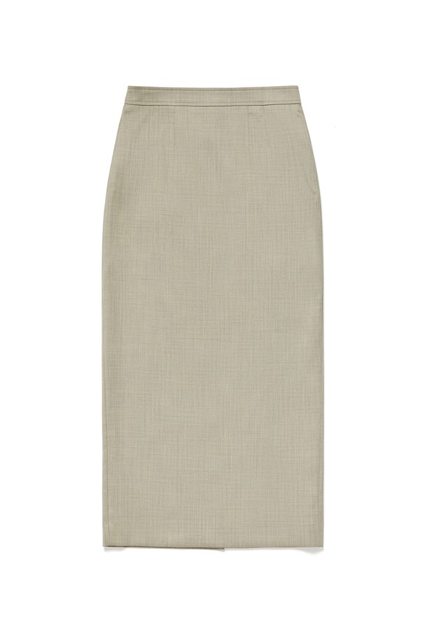 RENEJ - 롱스커트 - Wool Blended H-line Skirt