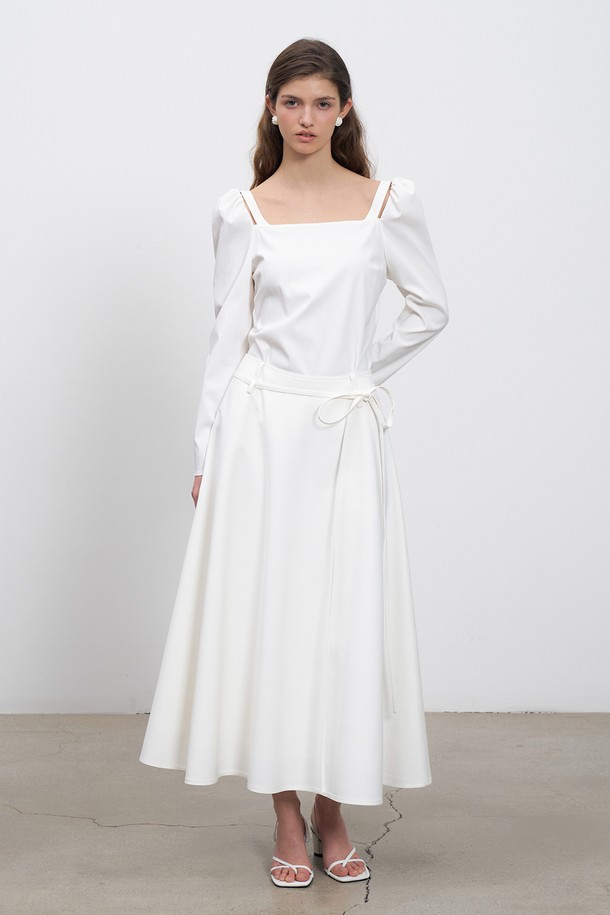 RENEJ - 롱스커트 - A Line Flair Long Skirt