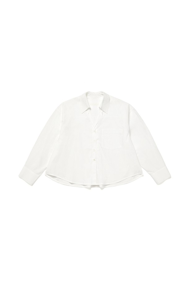 RENEJ - 셔츠 - Unbalance Cotton Shirts