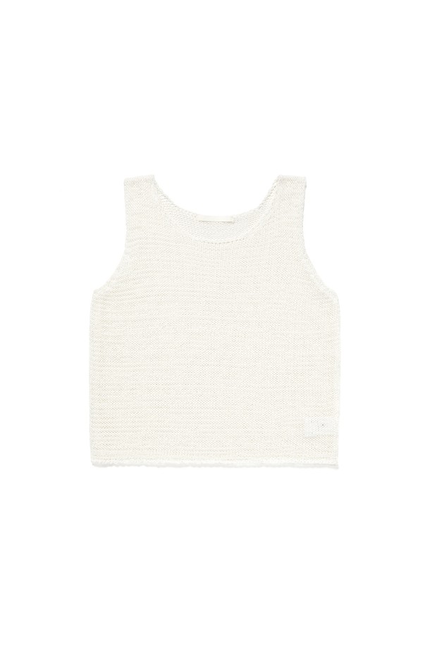 RENEJ - 민소매티셔츠 - Cotton Sleeveless Knit