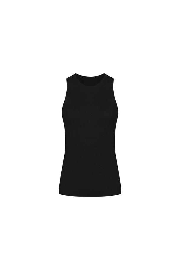 RENEJ - 민소매티셔츠 - Basic Sleeveless Knit