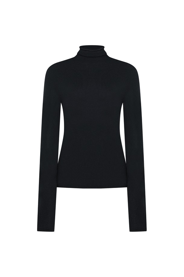 RENEJ - 스웨터 - Wholegarment Slim Turtleneck knit