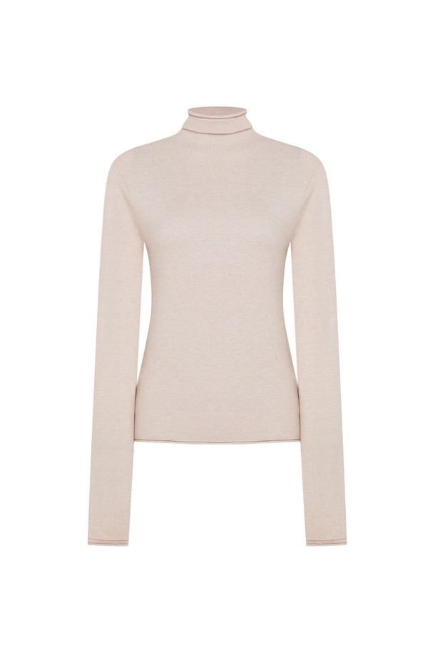 RENEJ - 스웨터 - Wholegarment Slim Turtleneck knit