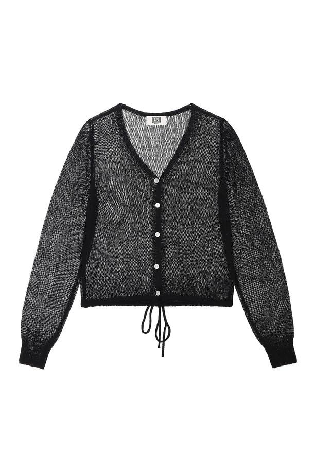 RENEJ - 가디건 - Mohair String Knit Cardigan