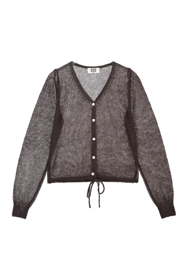 RENEJ - 가디건 - Mohair String Knit Cardigan