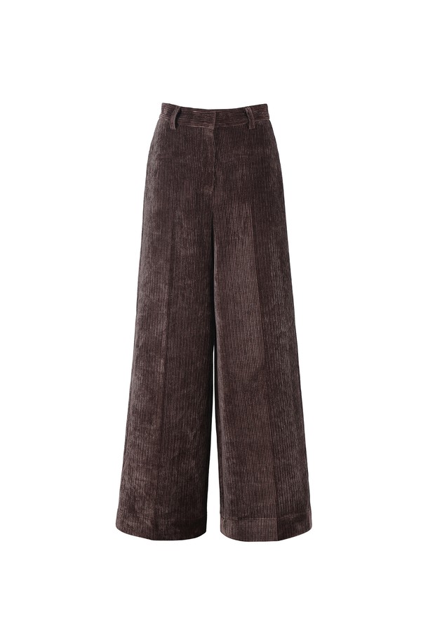 RENEJ - 롱/미디팬츠 - Belua Corduroy Wide Pants