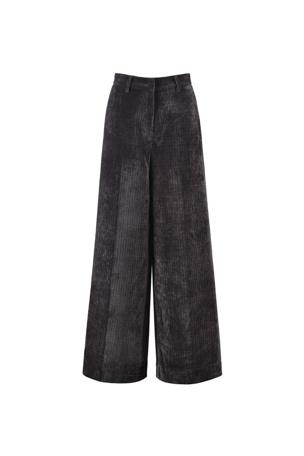 RENEJ - 롱/미디팬츠 - Belua Corduroy Wide Pants