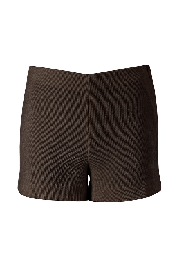 RENEJ - 쇼트팬츠 - Corduroy Basic RIB SHORTS