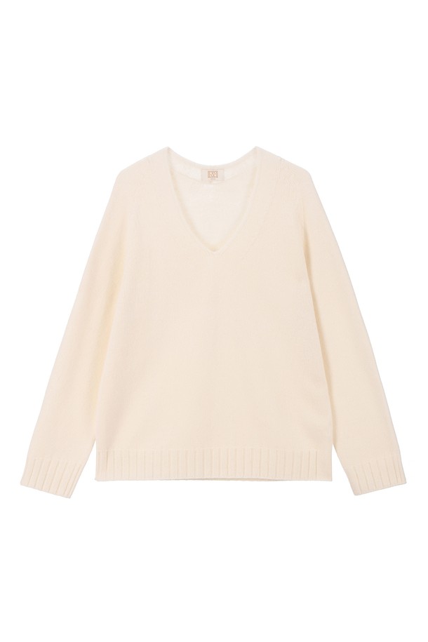 RENEJ - 스웨터 - V Neck Wool Knit