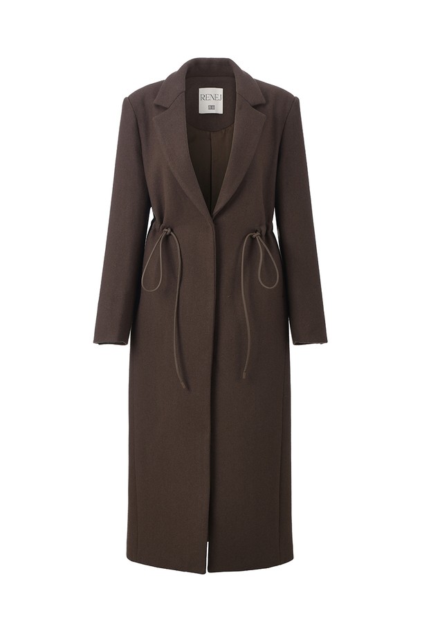 RENEJ - 스웨터 - Ove String Point Maxi Coat