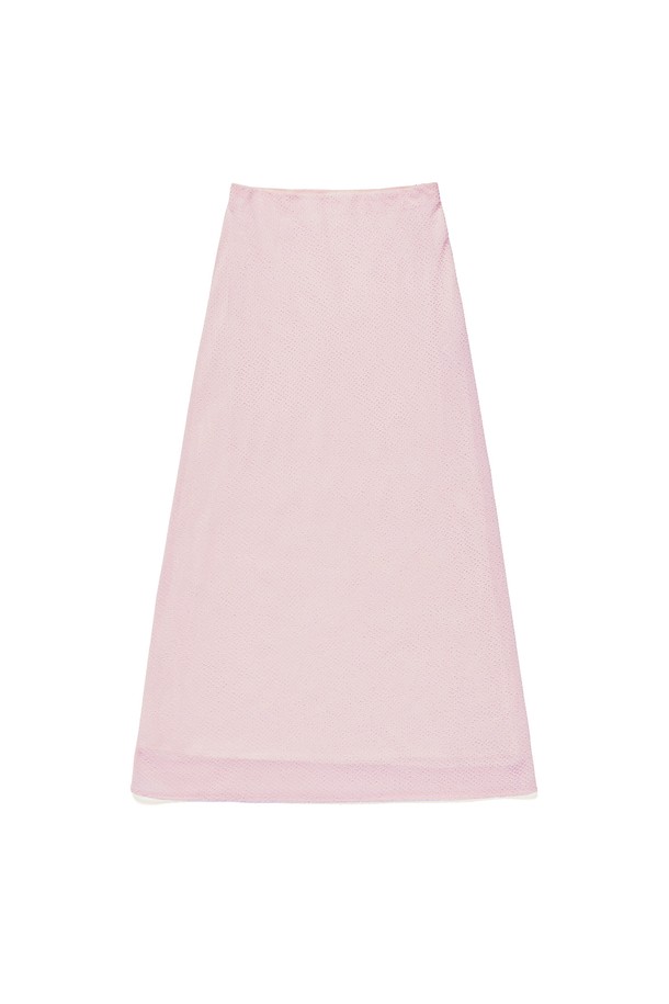 RENEJ - 롱스커트 - Dobby Chiffon Long Skirt