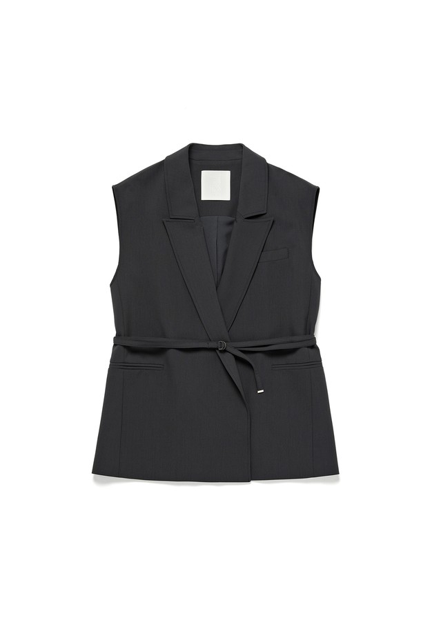 RENEJ - 베스트 - Belted Minimal Vest