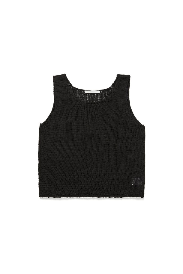 RENEJ - 민소매티셔츠 - Cotton Sleeveless Knit