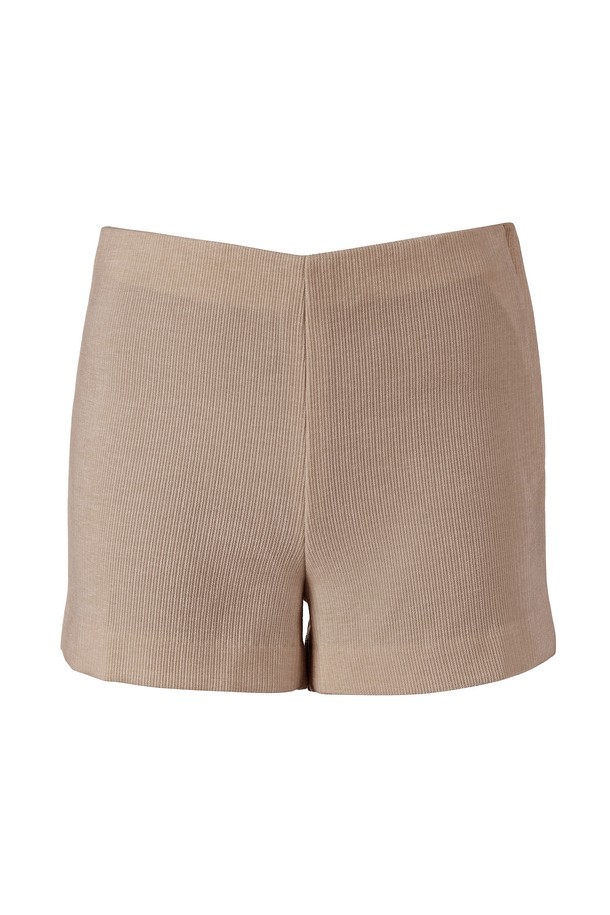 RENEJ - 쇼트팬츠 - Corduroy Basic RIB SHORTS