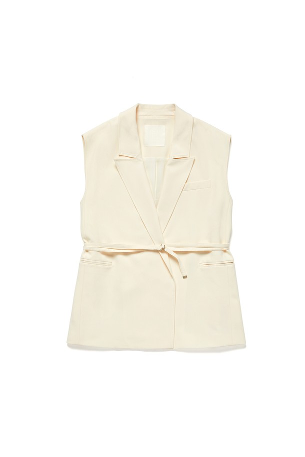 RENEJ - 베스트 - Belted Minimal Vest