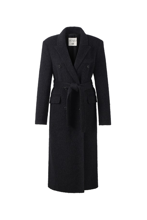 RENEJ - 가디건 - Alpaca Tailored Oversize Long Coat