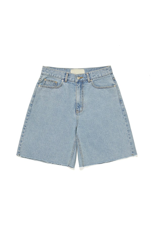 RENEJ - 데님 - Basic Denim Shorts