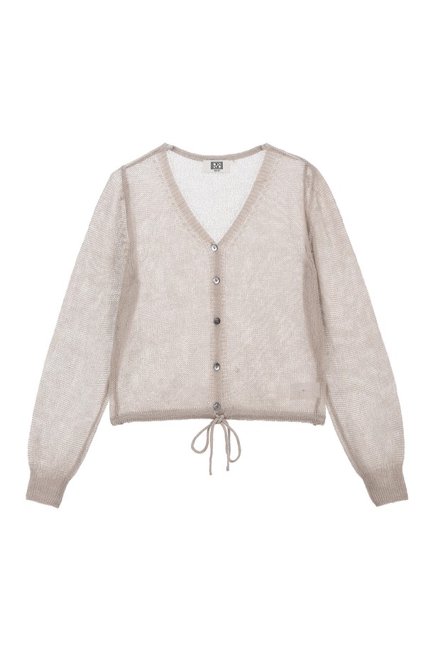 RENEJ - 가디건 - Mohair String Knit Cardigan