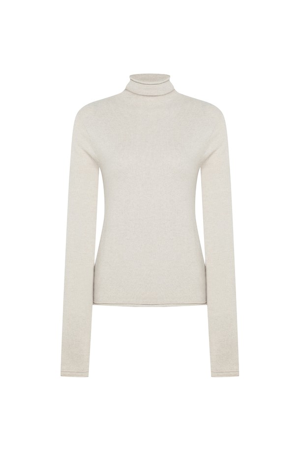 RENEJ - 스웨터 - Wholegarment Slim Turtleneck knit