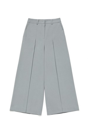 Pleated Wide Trousers