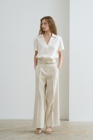 Classic Linen Wide Pants