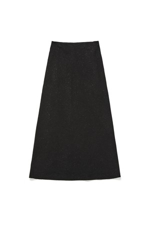 Dobby Chiffon Long Skirt