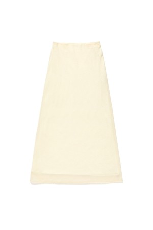 Dobby Chiffon Long Skirt